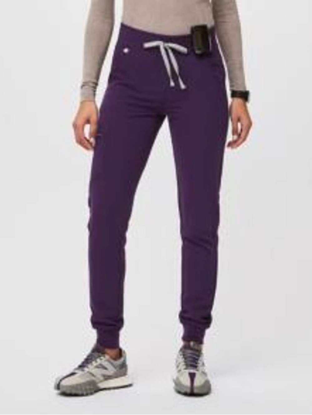 Figs Zamora Jogger Scrubs Deep Purple
